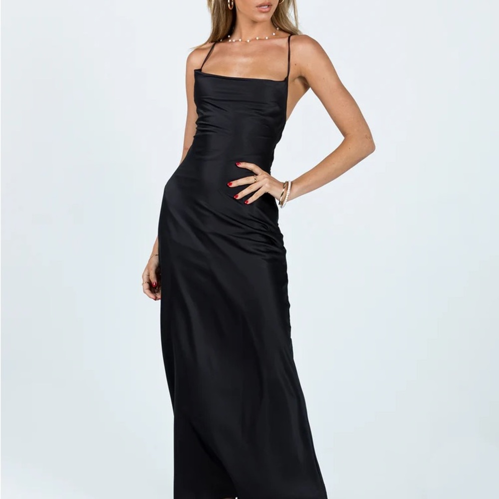 Princess Polly Black Sheath Cocktail Dress